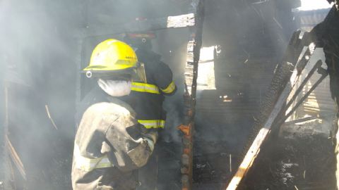 Discusión familiar termino con una casa incendiada