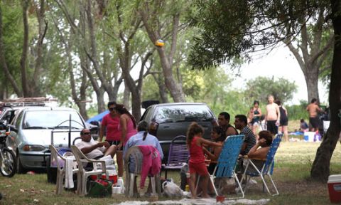 Comenzó la temporada en las playas de Berisso