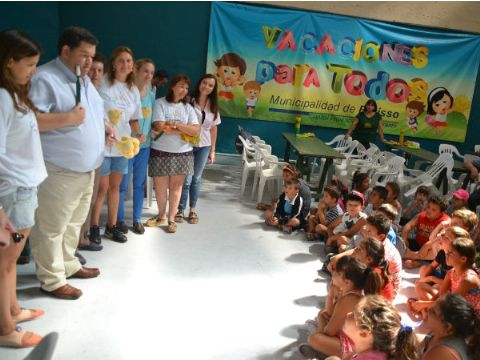 “Sonrisas responsables” en la Colonia Municipal de Vacaciones