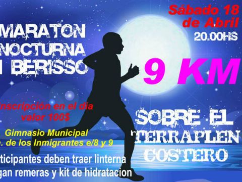 Quinta Maratón Nocturna sobre el Terraplén Costero