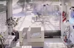 Robó una bici de Montevideo y 21: quedó filmado