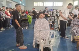 Rotundo éxito de la Expo Barber King Battle en el Gimnasio Municipal