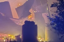 Incendió destruyó casilla en 11 entre 137 y 138