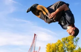Clínica de Parkour en Berisso: “Buscamos inculcar hábitos sanos”