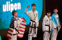 El berissense Gino Altamirano campeón mundial de taekwondo