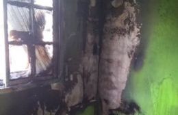 Incendio en una vivienda de 126 entre 83 y 84