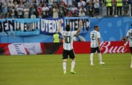 Argentina derrotó a Nigeria y se metió en octavos de final