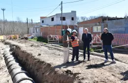 Avanzan los trabajos de pavimento e hidráulicos en Villa Nueva