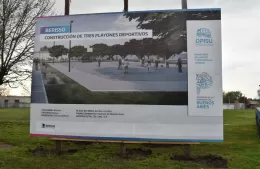 Berisso tendrá tres nuevos playones deportivos