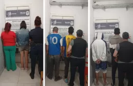 Seis aprehendidos y secuestro de droga tras un operativo de la Comisaría Segunda