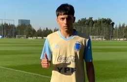 El berissense Tomás Rastelli entrenó con la Selección Sub 20 del Ascenso