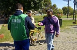 Se realizó en el Parque Cívico una Jornada por el Día Mundial de la lucha contra las Tuberculosis