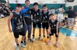 El Sub-18 masculino de Villa San Carlos clasificó a Mar del Plata en Básquet 3x3
