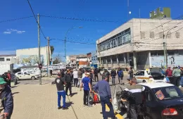 Corte de taxistas en Montevideo y 11: desvíos en el tránsito