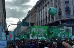 Presencia berissense en el cierre de la Marcha Federal