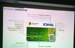 Nedela destacó el avance que implica el recambio de credenciales del IOMA