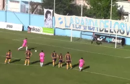 Villa San Carlos remó de atrás y logró empatar ante el Docke