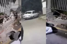 Ebrio al volante: perdió el control de su auto y chocó contra una casa