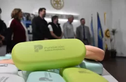 Entrega de lentes en Berisso a través de la Fundación Banco Provincia