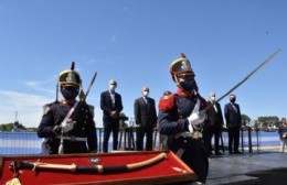 Cagliardi participó del 125 Aniversario de la repatriación del sable corvo del General José de San Martín