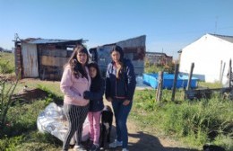 "Viví en la calle y sé lo que es, pero ahora estoy sola con cuatro criaturas y no es lo mismo"