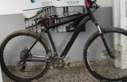 Recuperan bicicleta robada y detienen a un joven