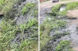 Vecinos de Villa Argüello reclaman por el mal estado de las zanjas en 8 y 138