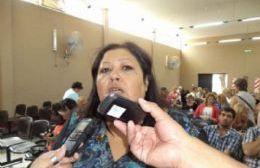 Gilda Silva aseguró que más del 90 % de los docentes adhirieron al paro