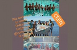 Torneo virtual: Equipo berissense de profes de natación buscan llegar a la final