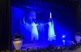 Tradicional encendido de la Lámpara Votiva y posta de las colectividades