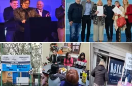 Ocho listas compiten en septiembre y el folklore electoral se instala con carteles y discusiones callejeras