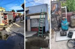 Incendio en casa de comidas provocó pérdidas totales