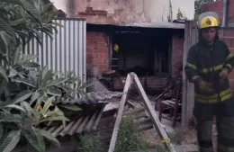 Se incendió una casa de 40 y 174