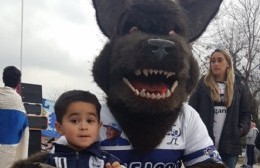 Festejo de triperitos en el 135° aniversario de Gimnasia