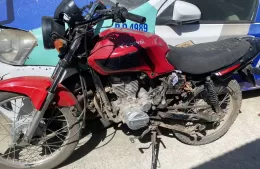 Recuperan moto con pedido de secuestro en Berisso