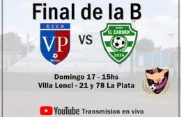 Se viene la final de la Categoría B de la Liga Amistad
