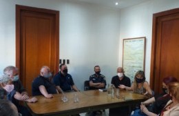 Reunión con las autoridades de los Foros de Seguridad vecinal