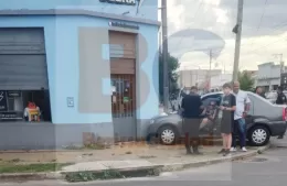 Choque de autos con fuga incluida en 9 y 159