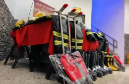 Importante inversión en equipamiento para los bomberos locales