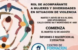 Violencia de género: seminario en UPCN Berisso sobre formación de acompañantes