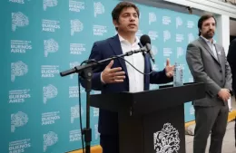 Kicillof recorrió las nuevas instalaciones del Hospital Larrain