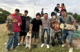 Cierre de la exitosa clínica municipal de skate