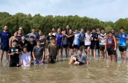 Más de 40 chicos participan de la pretemporada de taekwondo en Berisso