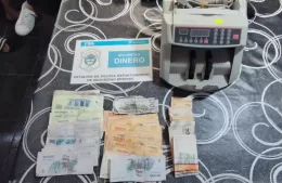 Secuestraron más de 800 mil pesos en un allanamiento por drogas