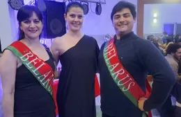 Los bielorrusos festejaron los 84 años de su colectividad