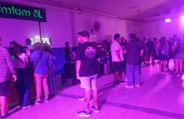 Gran convocatoria en la degustación de cervezas en el Club Almafuerte