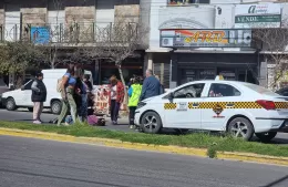 Una mujer fue atropellada en pleno centro