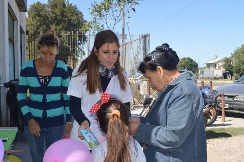 Jornada de salud bucal en Villa Progreso