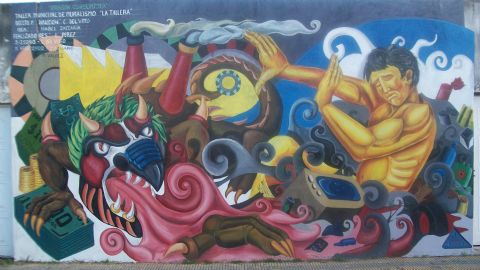 Otro mural que embellece la ciudad