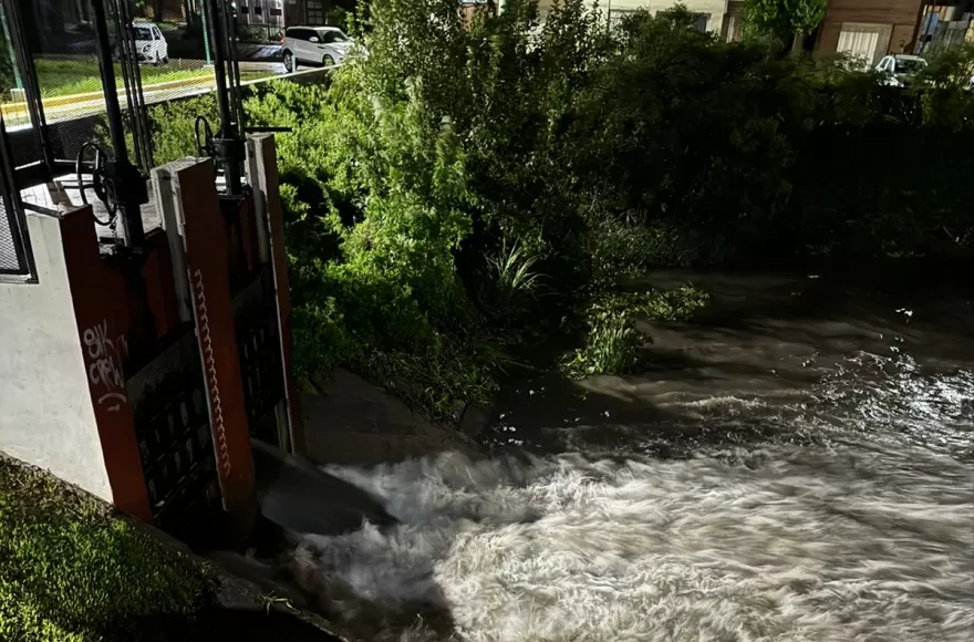 Estación de bombeo en Avenida Génova 